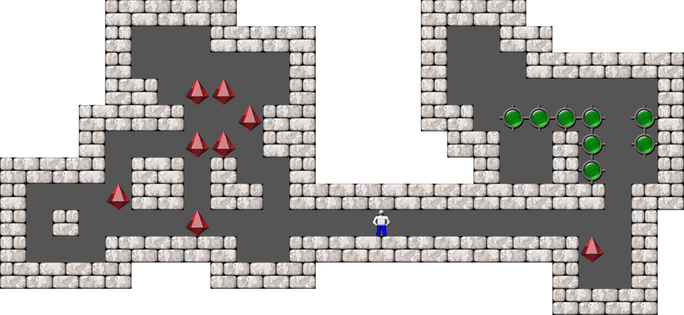 Sokoban Sasquatch XII level 22